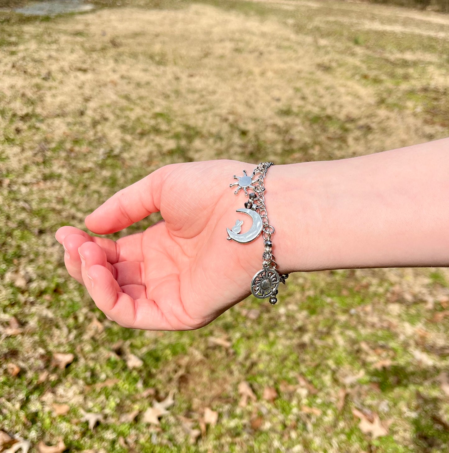 Silver Charm Bracelet