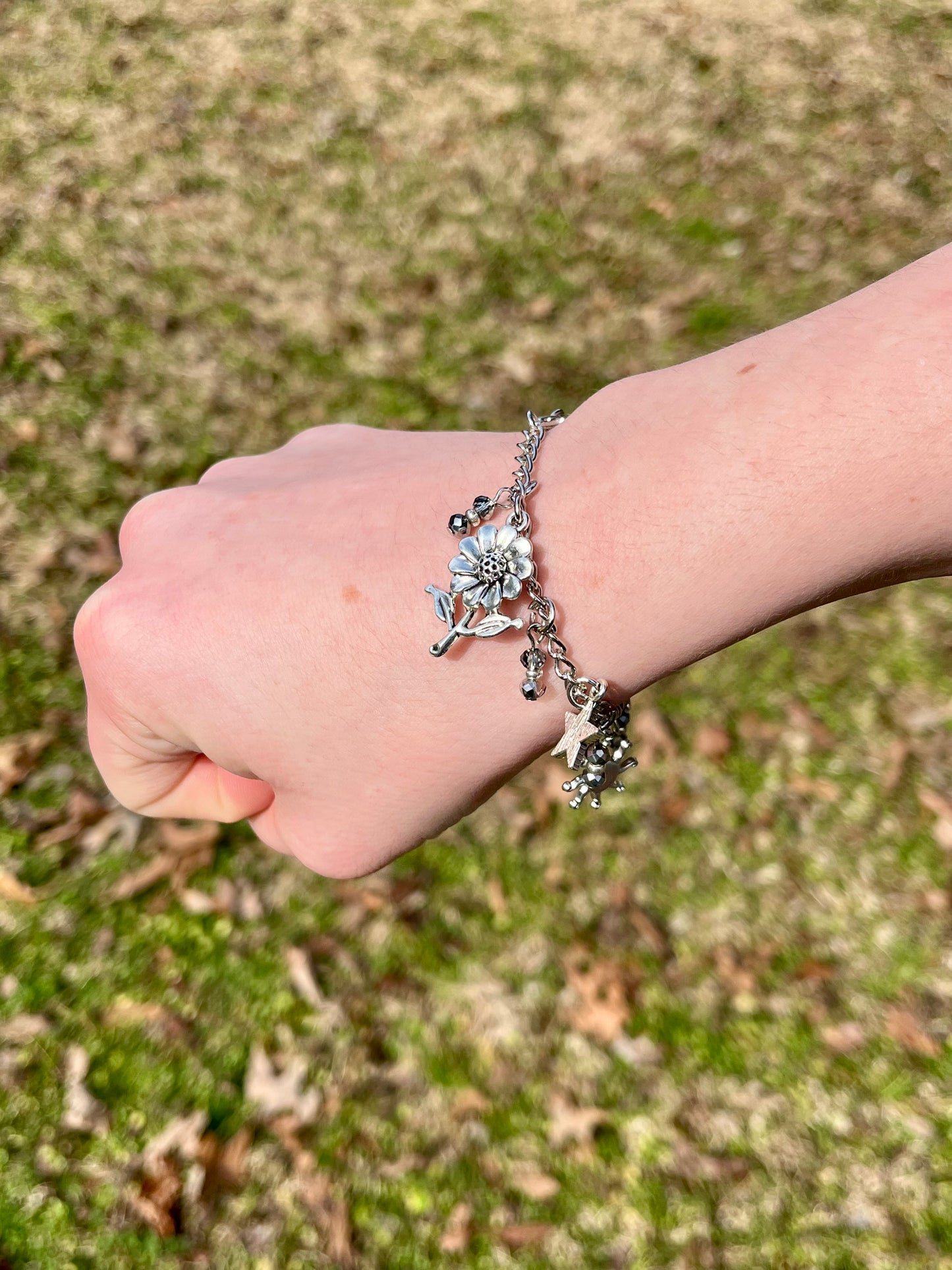 Silver Charm Bracelet