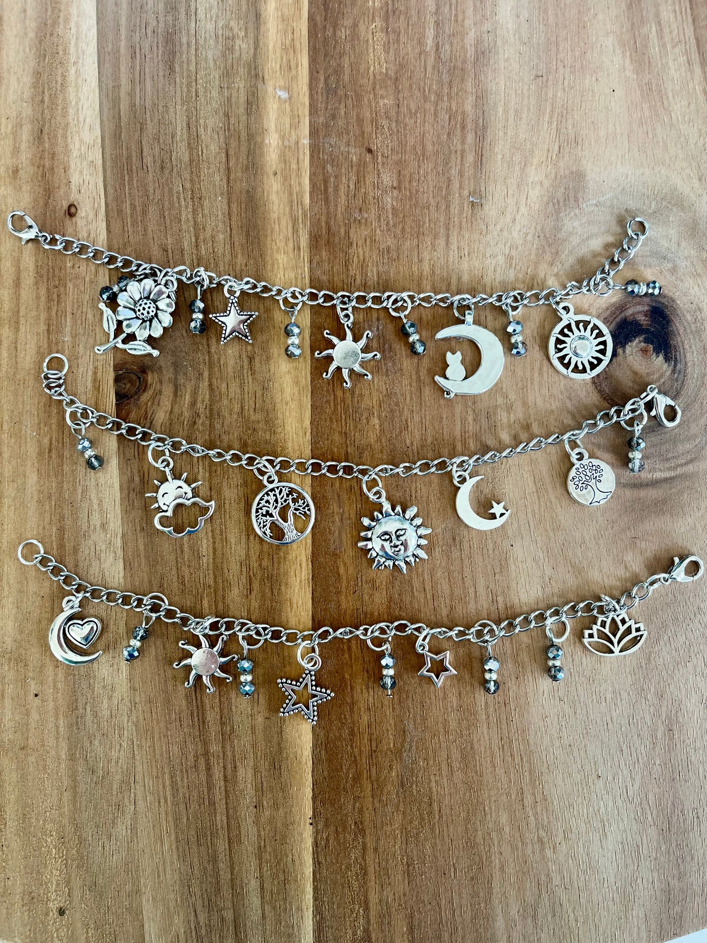 Silver Charm Bracelet