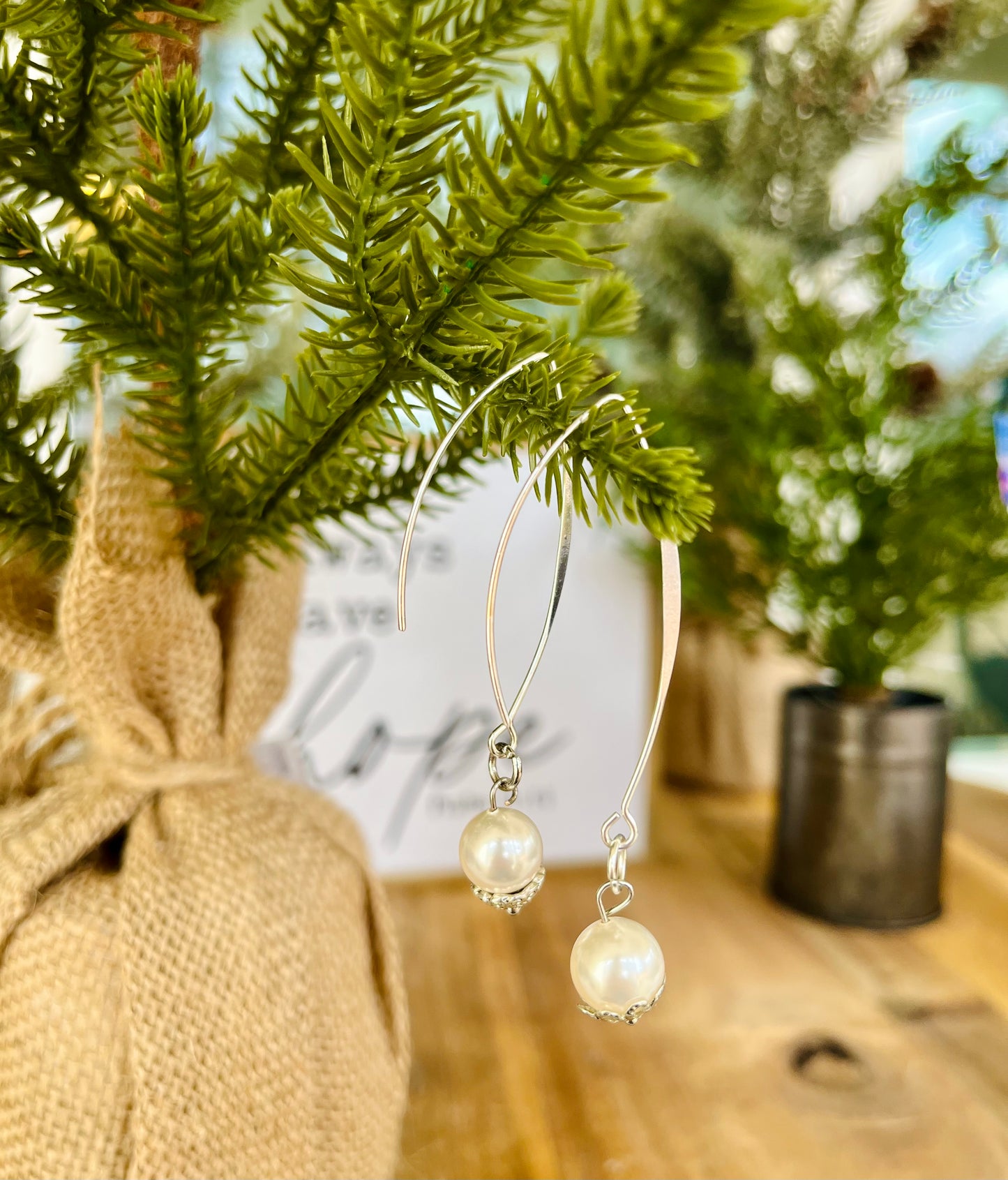 Pearl Drop Earrings