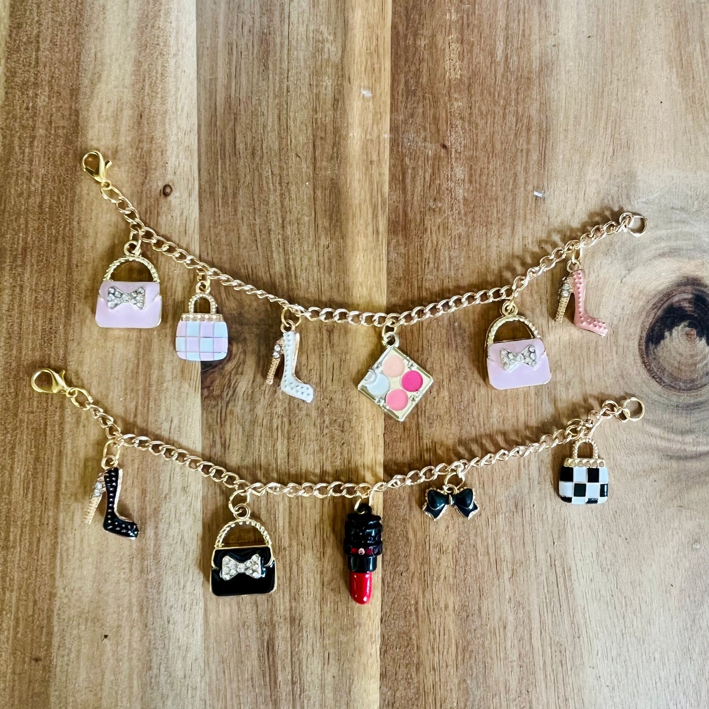 Gold Charm Bracelet