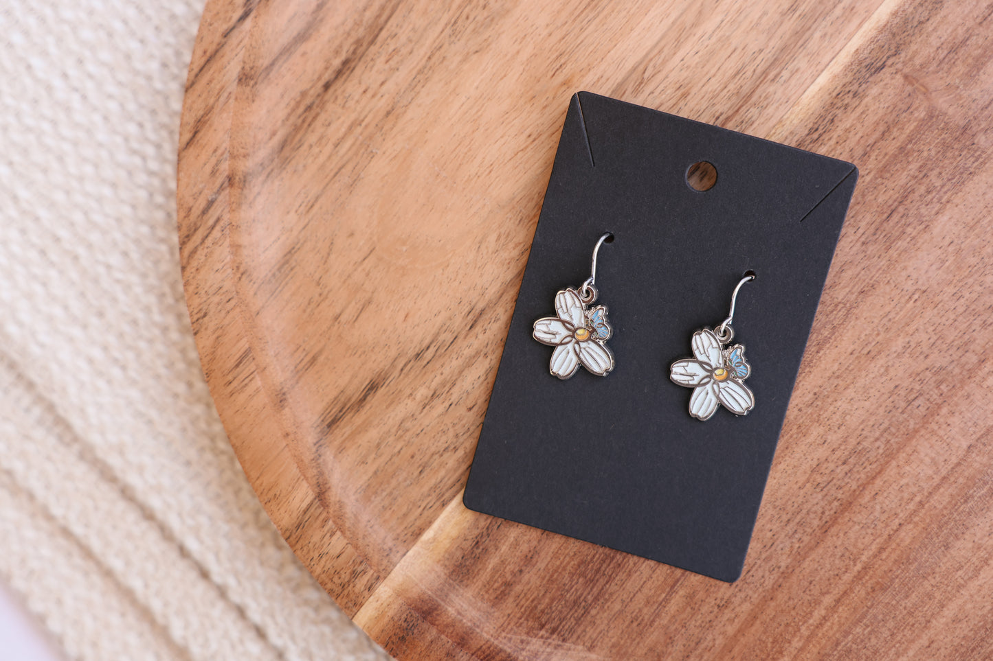 Fields of Hope Signature Charm Earrings